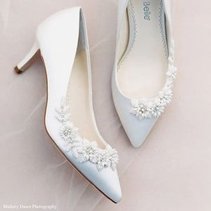 NEW Bella Belle IRIS Wedding Bridal Shoes Heels US Size 6 IVORY NWT